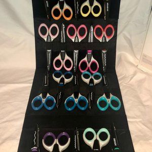 Kraft Edgers Scissor Set of 20 w/ Display Holder